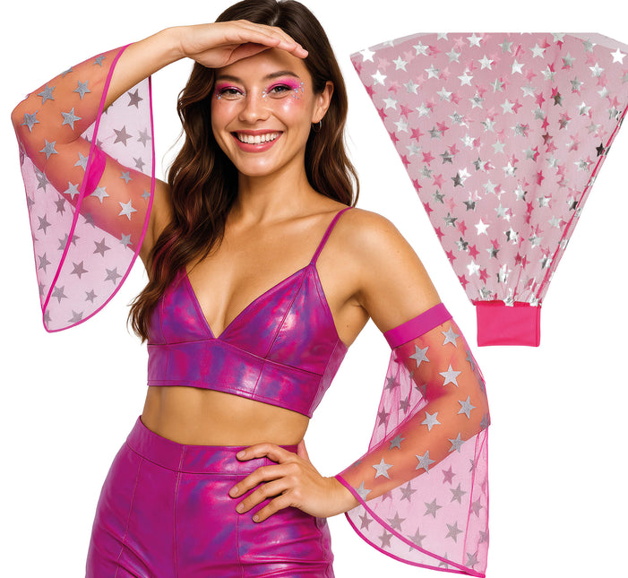 Disco 70S Vlindermouwen Sterren