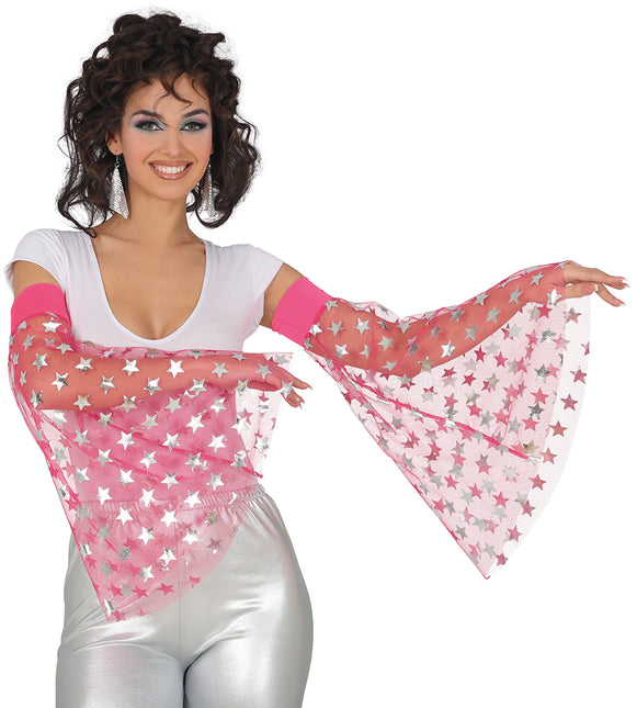 Disco 70S Vlindermouwen Sterren