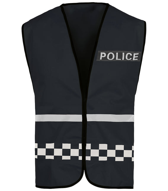 Politie Vest Zwart