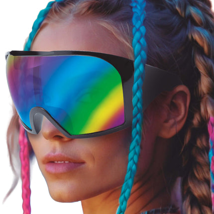 Regenboog Bril Futuristisch