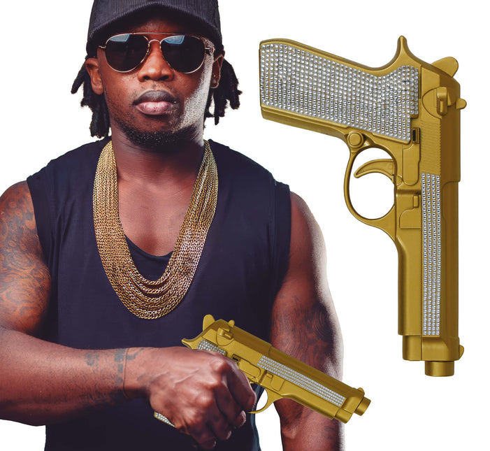 Goud Zilveren Nep Pistool Glitters