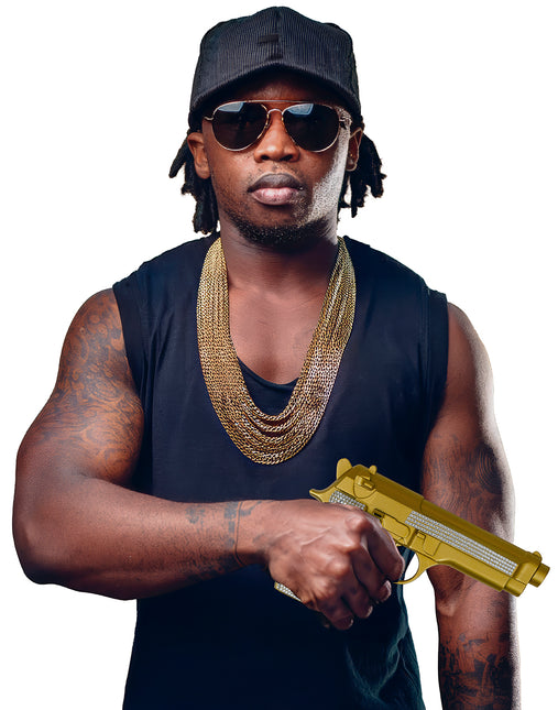 Goud Zilveren Nep Pistool Glitters