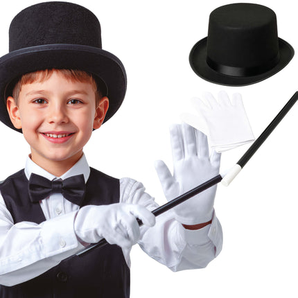 Goochelaar Verkleedset 4 delig