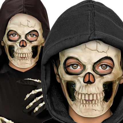 MASKER SCHEDEL KIND - PLASTIC