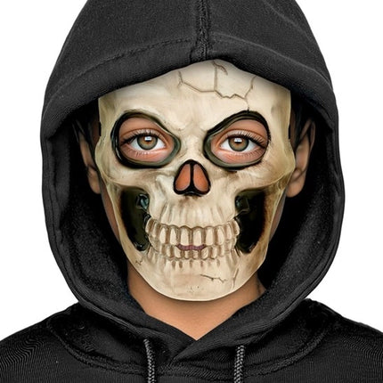 MASKER SCHEDEL KIND - PLASTIC