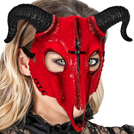 Duivel Masker Gekleurd