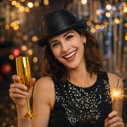 Hoed Celebration zwart