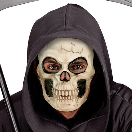 MASKER SCHEDEL VOLWASSENE - PLASTIC
