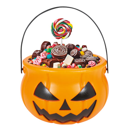 Halloween Emmer Pompoen 11cm