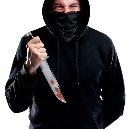Halloween Nep Machete Bloederig 33cm