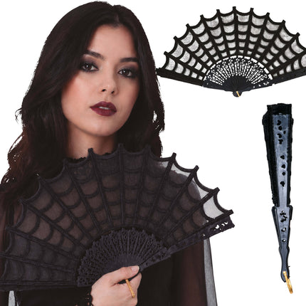 Zwart Waaier Gothic