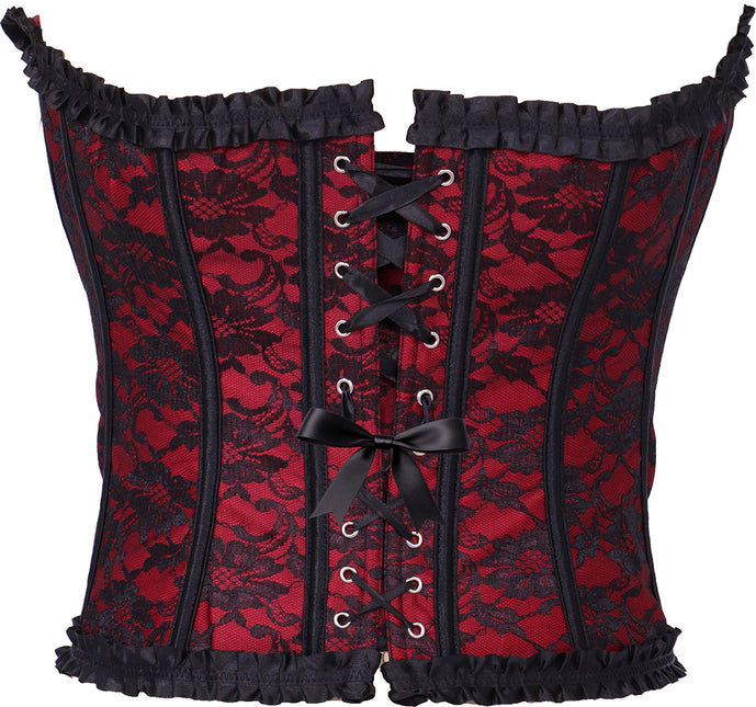 Bordeaux Rode Corset Dames