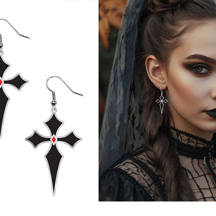 Halloween Oorbellen Kruisen