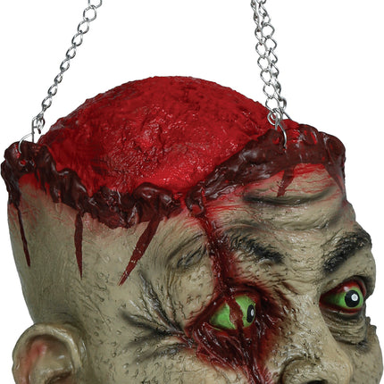 Halloween Hoofd Zombie 27cm