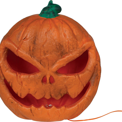 Halloween Pompoen Oranje Met Licht 28cm