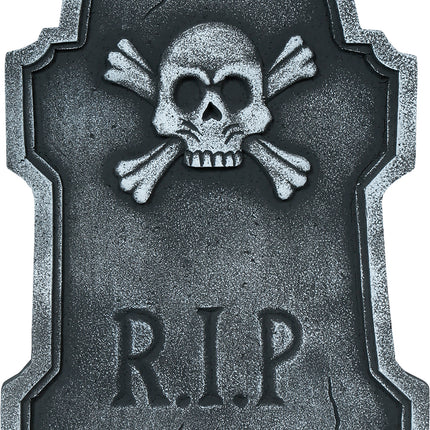 Halloween Grafsteen Grijs Rip 55cm