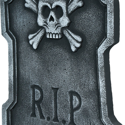 Halloween Grafsteen Grijs Rip 55cm