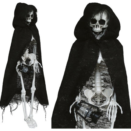Halloween Skelet Cape 40cm