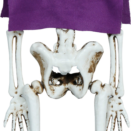 Halloween Skelet Bruidegom 44cm