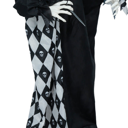 Halloween Pop Clown Met Licht, Geluid En Beweging 1,7m