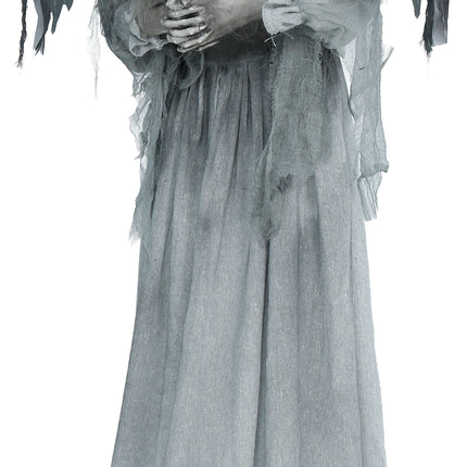 Halloween Pop Dark Angel Met Licht, Geluid En Beweging 1,7m