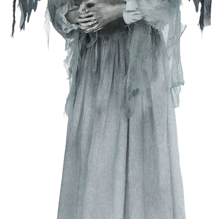 Halloween Pop Dark Angel Met Licht, Geluid En Beweging 1,7m