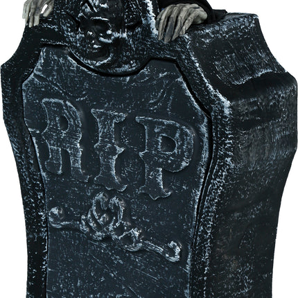 Halloween Grafsteen Met Licht, Geluid En Beweging 40cm
