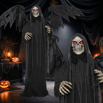 Halloween Skelet Met Licht, Geluid En Beweging 1,7m