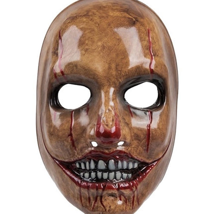 MASKER PSYCHO CLOWN - PLASTIC