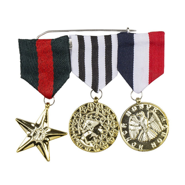 3 Eremedailles van Boland koop je bij Partywinkel
