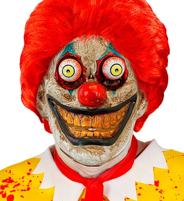 Halloween Masker Clown Wiebelen Ogen