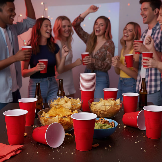 Rode Bekers 53cl 40st