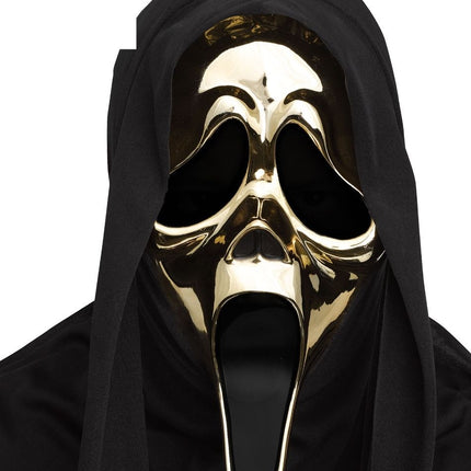 Ghostface Masker Goud