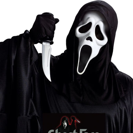 Ghostface Masker Met Mes