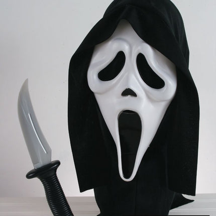 Ghostface Masker Met Mes