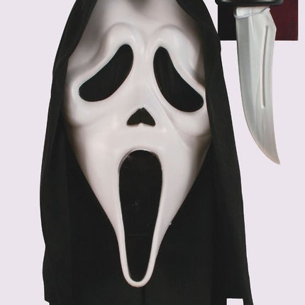 Ghostface Masker Met Mes