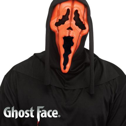 Ghostface Masker Oranje Pompoen