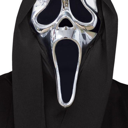 Ghostface Masker Zilver