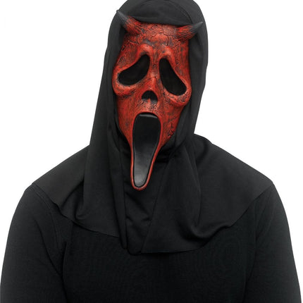 Ghostface Masker Rood