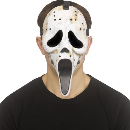 Ghostface Masker Versleten