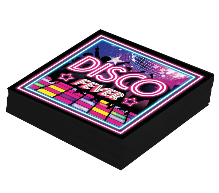 Disco 70S Servetten 33cm 12st