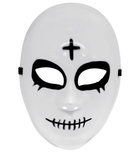 Satanisch Masker Wit