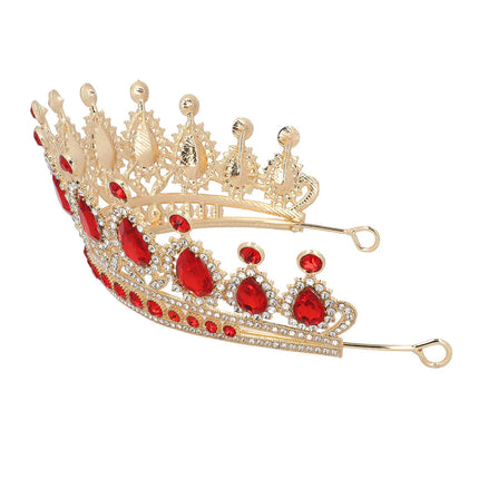 Metalen tiara Royal Christina