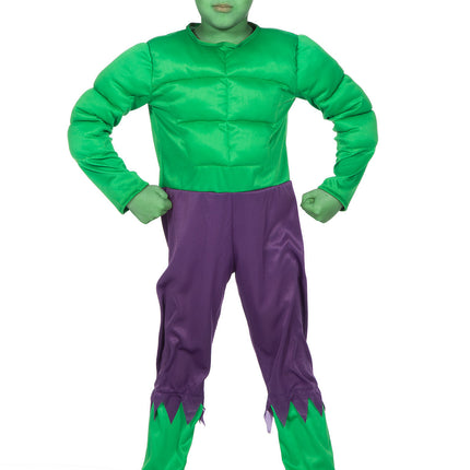 Avengers Kostuum Groen Jongen Monster