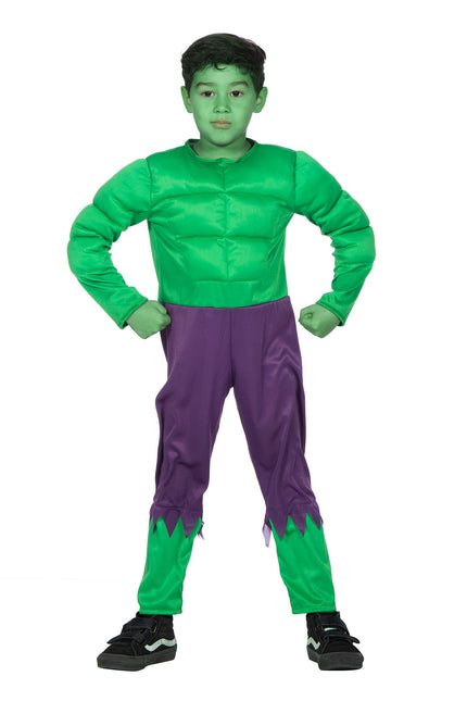 Avengers Kostuum Groen Jongen Monster