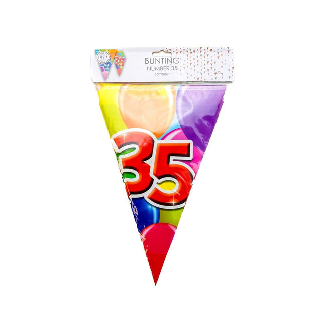 35 Jaar Slinger 10m van WeFiesta koop je bij Partywinkel