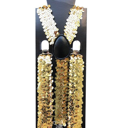 Bretels Paillet Goud - Breedte 2,5 cm