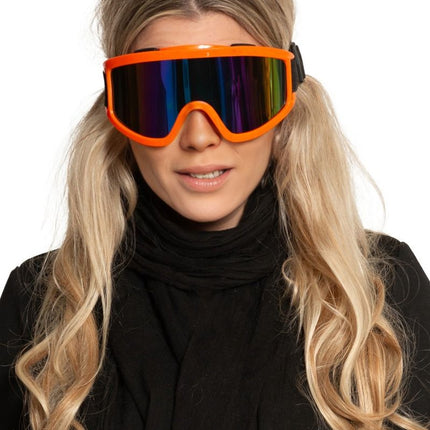 Ski Bril Oranje