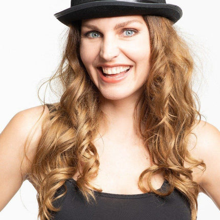 Bolhoedje Zwart Vilt