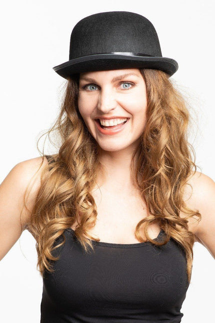 Bolhoedje Zwart Vilt